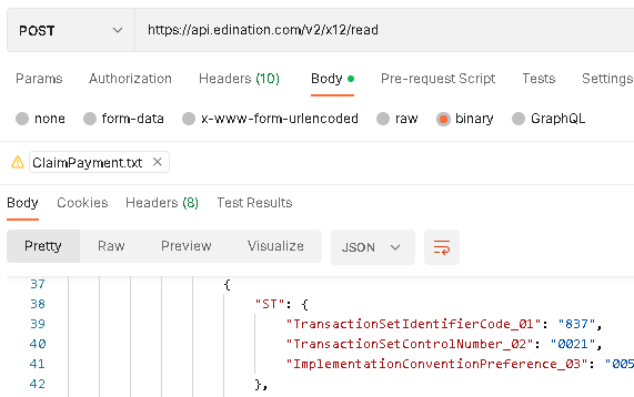 edifabric edi validation